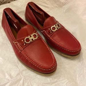 Ferragamo Gancini Bit Loafers Men’s Size 11D